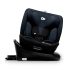 Kinderkraft I-Grow i-Size Autósülés 40-150cm Black - 360°-ban Forgatható ISOFIX Gyerekülés Újszülöttkortól 12 Éves Korig, Állítható Fejtámlával és Elegáns Fekete Kivitelben
