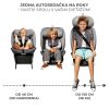 Kinderkraft I-Grow i-Size Autósülés 40-150cm Black - 360°-ban Forgatható ISOFIX Gyerekülés Újszülöttkortól 12 Éves Korig, Állítható Fejtámlával és Elegáns Fekete Kivitelben