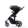 Kinderkraft Select Prime 2 3 az 1-ben Kombinált Prémium Babakocsi Venezian Black - Mózeskosár, Sportülés és Autós Hordozó Egyben, Könnyű Alumínium Vázzal és Elegáns Fekete Kivitelben