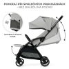 Kinderkraft Apino Sport Babakocsi Dove Grey - Kompakt Összecsukás, Praktikus Városi Használatra