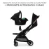 Kinderkraft Apino Sport Babakocsi Raven Black - Modern Megjelenés, Könnyű és Összecsukható