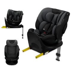   Kinderkraft Select i-Fix Autósülés 40-150cm Grafitfekete - ISOFIX Rögzítésű, Állítható és Oldalvédelemmel Ellátott Prémium Gyermekülés