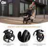 Kinderkraft SELECT Mitzy Sport Babakocsi Ink Black - Kompakt Összecsukás, Elegáns Kialakítás