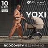 Kinderkraft Select Yoxi 2 az 1-ben Kombinált Prémium Babakocsi Moonlight Grey - Mózeskosárból Sportüléssé Alakítható, Könnyű és Kompakt Kivitelben, Elegáns Szürke Színben