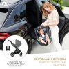 Kinderkraft SELECT Yoxi Sport Babakocsi Pure Black - Könnyű Váz, Modern Megjelenés