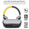 Kinderkraft i-Boost i-Size Ülésmagasító 135-150cm Grey - Könnyű és Biztonságos ISOFIX Gyerekülés 8 Éves Kortól, Modern Szürke Kivitelben