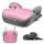 Kinderkraft i-Boost i-Size Ülésmagasító 135-150cm Pink - Biztonságos és Könnyű ISOFIX Gyerekülés 8 Éves Kortól, Vidám Rózsaszín Kivitelben