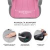 Kinderkraft i-Boost i-Size Ülésmagasító 135-150cm Pink - Biztonságos és Könnyű ISOFIX Gyerekülés 8 Éves Kortól, Vidám Rózsaszín Kivitelben