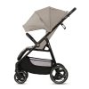 Kinderkraft Trig 3 Sport Babakocsi Stone Beige - Könnyű Összecsukás, Tágas Ülőrész és Teljes Rugózás