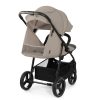 Kinderkraft Trig 3 Sport Babakocsi Stone Beige - Könnyű Összecsukás, Tágas Ülőrész és Teljes Rugózás