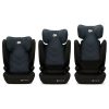 Kinderkraft i-Spark i-Size Autósülés 100-150cm Fekete - Biztonságos Gyerekülés ISOFIX Rögzítéssel, 3-12 Éves Korig, Kényelmes és Állítható Kialakítással