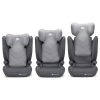Kinderkraft i-Spark i-Size Autósülés 100-150cm Szürke - Biztonságos és Kényelmes Gyerekülés ISOFIX Rögzítéssel, 3-12 Éves Korig, Állítható Fejtámlával