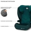 Kinderkraft i-Spark i-Size Autósülés 100-150cm Zöld - Biztonságos ISOFIX Gyerekülés 3-12 Éves Korig, Állítható Fejtámlával és Friss Zöld Színben