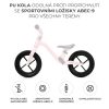 Kinderkraft Xploit Futóbicikli Bubblegum Pink - Könnyű Acélvázas Tanulóbicikli Gyerekeknek, Csúszásmentes Markolattal és Állítható Üléssel, 3 Éves Kortól