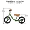 Kinderkraft Space Futóbicikli Deep Light Green - Ultrakönnyű Alumínium Tanulóbicikli Gyerekeknek, Állítható Ülésmagassággal és Kézifékkel, 2 Éves Kortól