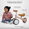 Kinderkraft Cutie Futóbicikli Beige - Könnyű és Stabil Tanulóbicikli 1 Éves Kortól, Csúszásmentes Kerekekkel és Modern Bézs Színben