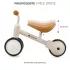 Kinderkraft Cutie Futóbicikli Beige - Könnyű és Stabil Tanulóbicikli 1 Éves Kortól, Csúszásmentes Kerekekkel és Modern Bézs Színben