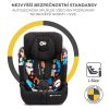 Kinderkraft Comfort Up i-Size Autósülés 76-150cm Happy Shapes - Kényelmes és Állítható Gyerekülés ISOFIX Opcióval, Vidám Mintás Kivitelben 15 Hónapostól 12 Éves Korig