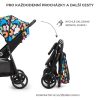 Kinderkraft Grande Plus Sport Babakocsi Happy Shapes - Színes Dizájn, Kényelmes és Teljes Rugózás