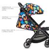 Kinderkraft SELECT Nubi 2 Sport Babakocsi - Ultrakompakt Összecsukás, Happy Shapes Dizájn