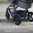 Kinderkraft Moov 2 Air 3 az 1-ben Kombinált Multifunkciós Babakocsi Homokbézs - Mózeskosár, Sportülés és Autós Hordozó Egyben, Prémium Rugózással és Felfújható Kerekekkel