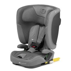   Kinderkraft Fix2Go i-Size Autósülés 76-150cm Szürke - Biztonságos ISOFIX Gyerekülés 15 Hónapostól 12 Éves Korig, Állítható Fejtámlával és Modern Szürke Kivitelben