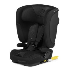   Kinderkraft Fix2Go i-Size Autósülés 76-150cm Fekete - Biztonságos ISOFIX Gyerekülés 15 Hónapostól 12 Éves Korig, Állítható Fejtámlával és Modern Fekete Kivitelben