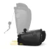 Kinderkraft Fix2Go i-Size Autósülés 76-150cm Fekete - Biztonságos ISOFIx Gyerekülés 15 Hónapostól 12 Éves Korig, Állítható Fejtámlával és Modern Fekete Kivitelben