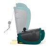 Kinderkraft Fix2Go i-Size Autósülés 76-150cm Zöld - Biztonságos ISOFIX Gyerekülés 15 Hónapostól 12 Éves Korig, Állítható Fejtámlával és Friss Zöld Kivitelben