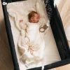 Kinderkraft Select Moon Dream Utazóágy Fekete - Összecsukható Babaágy Oldalsó Bejárattal, Emelhető Fekvőfelülettel és Praktikus Tárolóval