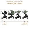Kinderkraft SELECT Yoxi 3 az 1-ben Kombinált Babakocsi Misztikus Zöld - Multifunkciós, Könnyű Vezetésű és Komfortos Utazás Újszülött Kortól