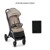 Kinderkraft Loom Sport Babakocsi Beige - Könnyű Váz, Elegáns Városi Stílus