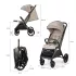 Kinderkraft Loom Sport Babakocsi Beige - Könnyű Váz, Elegáns Városi Stílus