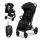 Kinderkraft Loom Sport Babakocsi Black - Kompakt és Könnyű, Stílusos Urbánus Dizájn