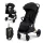 Kinderkraft Loom Sport Babakocsi Black - Kompakt és Könnyű, Stílusos Urbánus Dizájn