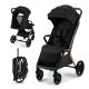 Kinderkraft Loom Sport Babakocsi Black - Kompakt és Könnyű, Stílusos Urbánus Dizájn