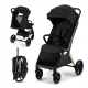 Kinderkraft Loom Sport Babakocsi Black - Kompakt és Könnyű, Stílusos Urbánus Dizájn