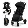 Kinderkraft Loom Sport Babakocsi Black - Kompakt és Könnyű, Stílusos Urbánus Dizájn