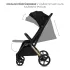 Kinderkraft Loom Sport Babakocsi Black - Kompakt és Könnyű, Stílusos Urbánus Dizájn