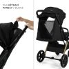 Kinderkraft Loom Sport Babakocsi Black - Kompakt és Könnyű, Stílusos Urbánus Dizájn