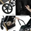 Kinderkraft Loom Sport Babakocsi Black - Kompakt és Könnyű, Stílusos Urbánus Dizájn