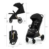 Kinderkraft Loom Sport Babakocsi Black - Kompakt és Könnyű, Stílusos Urbánus Dizájn