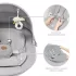 Kinderkraft SELECT TULSY 2 az 1-ben Lehátka és Hintáztató Grey - Prémium Minőségű Baba Pihenőszék 9kg-ig, Ergonomikus és Biztonságos