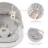 Kinderkraft SELECT TULSY 2 az 1-ben Lehátka és Hintáztató Beige - Prémium Minőségű Baba Pihenőszék 9kg-ig, Ergonomikus és Biztonságos