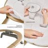 Kinderkraft Elsu Dönthető Babafotel Grey - Könnyű és Kényelmes Pihenőszék Újszülötteknek 0 Hónapostól 9 kg-ig, Puha Üléssel és Szürke Kivitelben