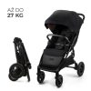 Kinderkraft Mitzy Air Sport Babakocsi Black - Könnyű és Kompakt Összecsukható Babakocsi Felfújható Kerekekkel, 6 Hónapostól, Elegáns Fekete Kivitelben