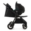 Kinderkraft Mitzy Air Sport Babakocsi Black - Könnyű és Kompakt Összecsukható Babakocsi Felfújható Kerekekkel, 6 Hónapostól, Elegáns Fekete Kivitelben