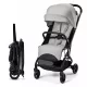 Kinderkraft Indy 3 Sport Babakocsi, Urban Grey - Könnyű, Összecsukható és Kompakt Városi Babakocsi újszülött kortól