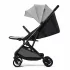 Kinderkraft Indy 3 Sport Babakocsi, Urban Grey - Könnyű, Összecsukható és Kompakt Városi Babakocsi újszülött kortól