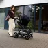 Kinderkraft Indy 3 Sport Babakocsi, Urban Grey - Könnyű, Összecsukható és Kompakt Városi Babakocsi újszülött kortól